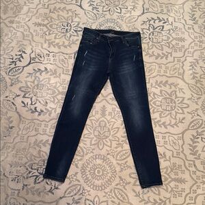 Kut from the Kloth Women's Dark Indigo Skinny Jeans